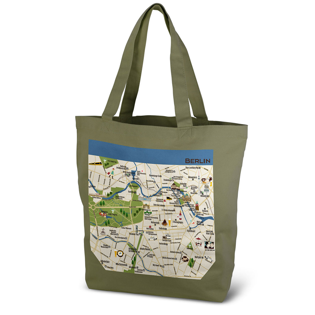 『ベルリン』12オンスキャンバストートL【送料無料】