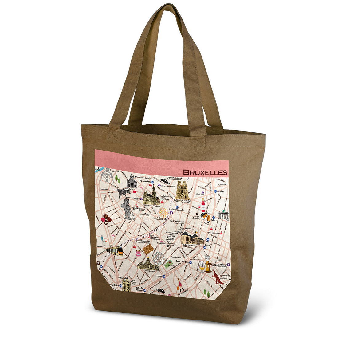 『ブリュッセル』12オンスキャンバストートL【送料無料】