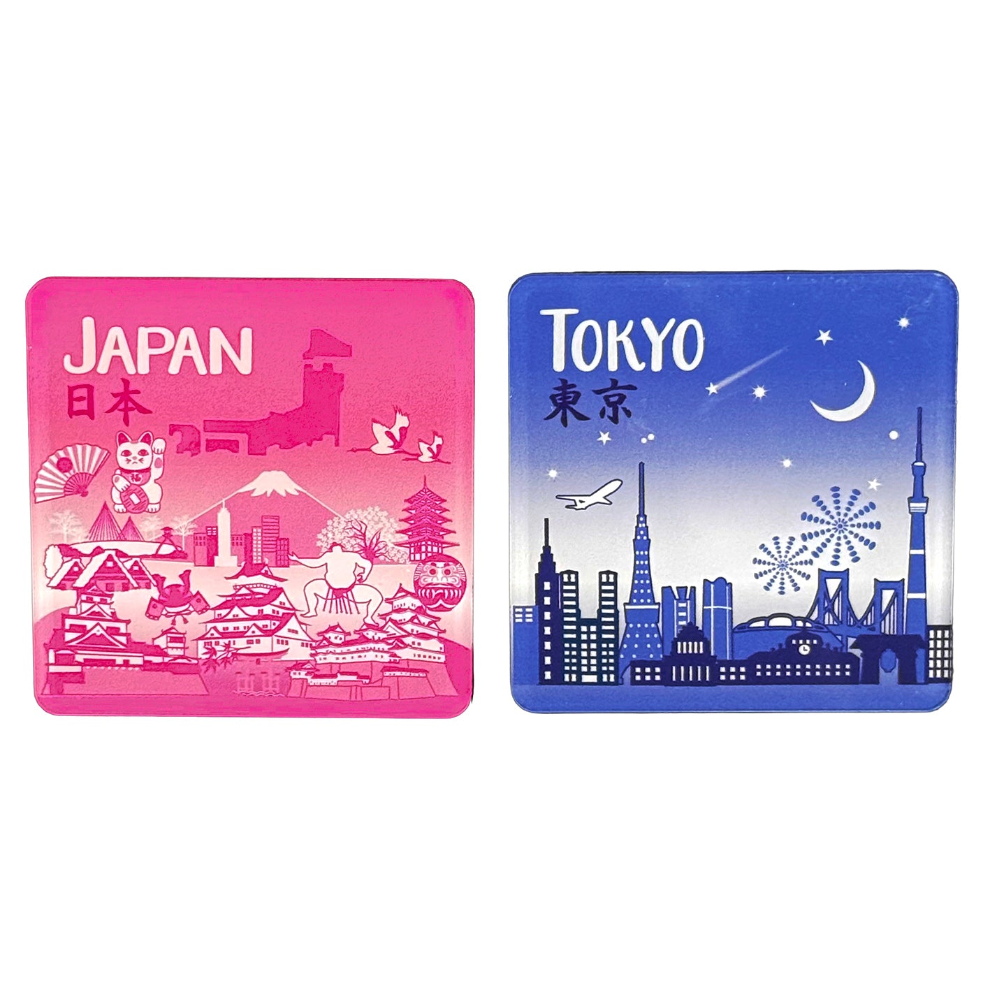 日本＆東京skyline』マグネット【送料無料】（2個セット） – totemap