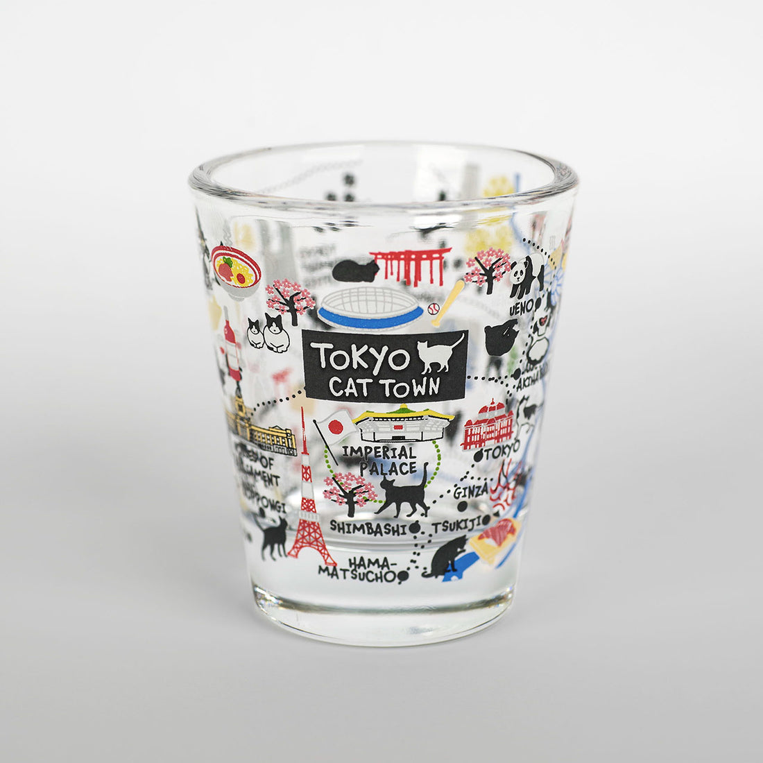 『東京お散歩猫』ショットグラス