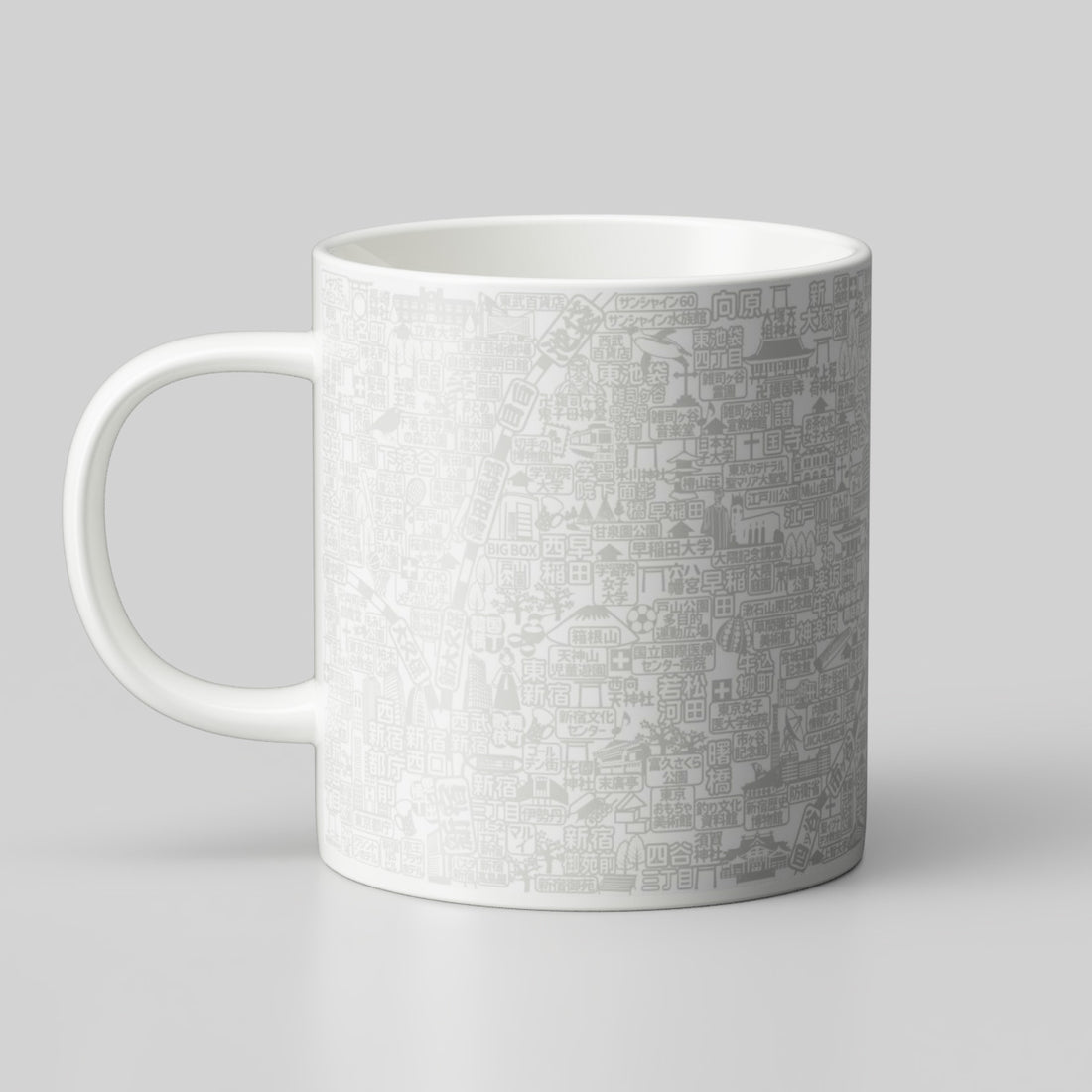 『東京カオス』10オンスマップマグ(東京都心北)