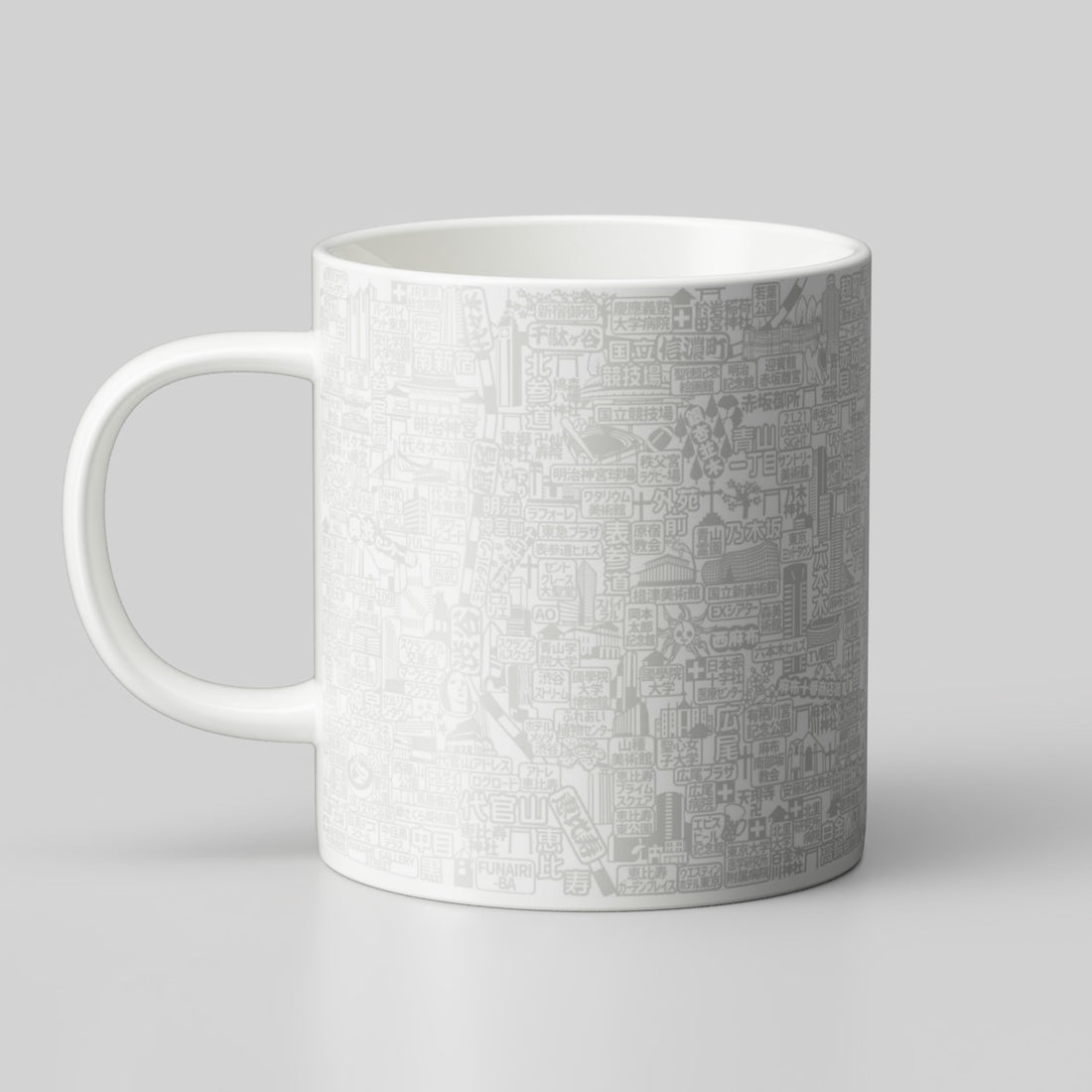 『東京カオス』10オンスマップマグ(東京都心南)