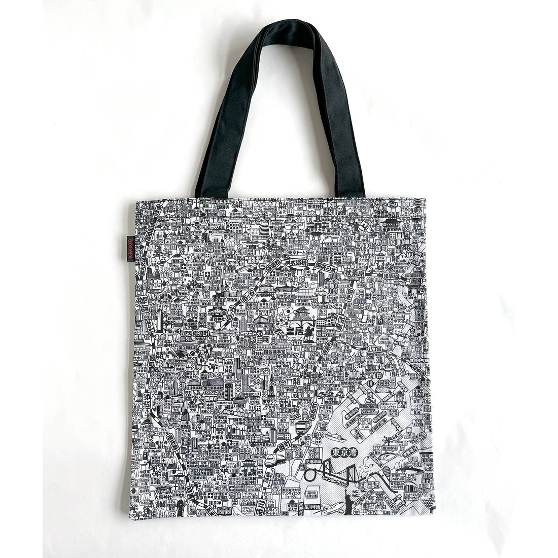 『東京カオス』10オンスキャンバスフラットショルダー