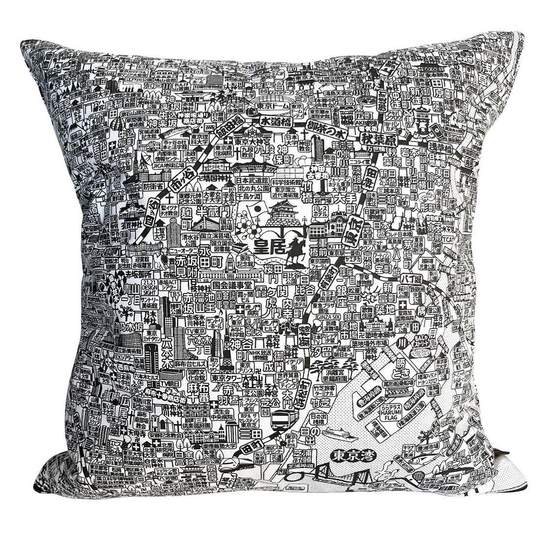 『東京カオス』クッションカバー