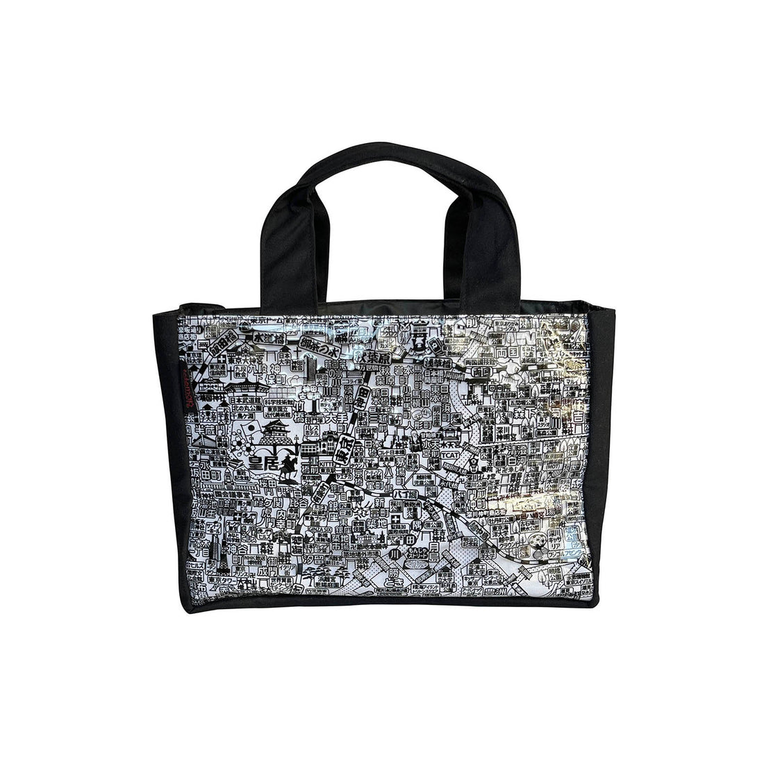 『東京カオス』10オンスキャンバス&PVCランチトートバッグ