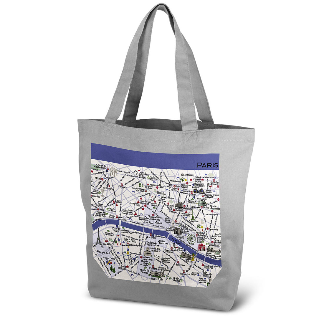 『パリ』12オンスキャンバストートL【送料無料】