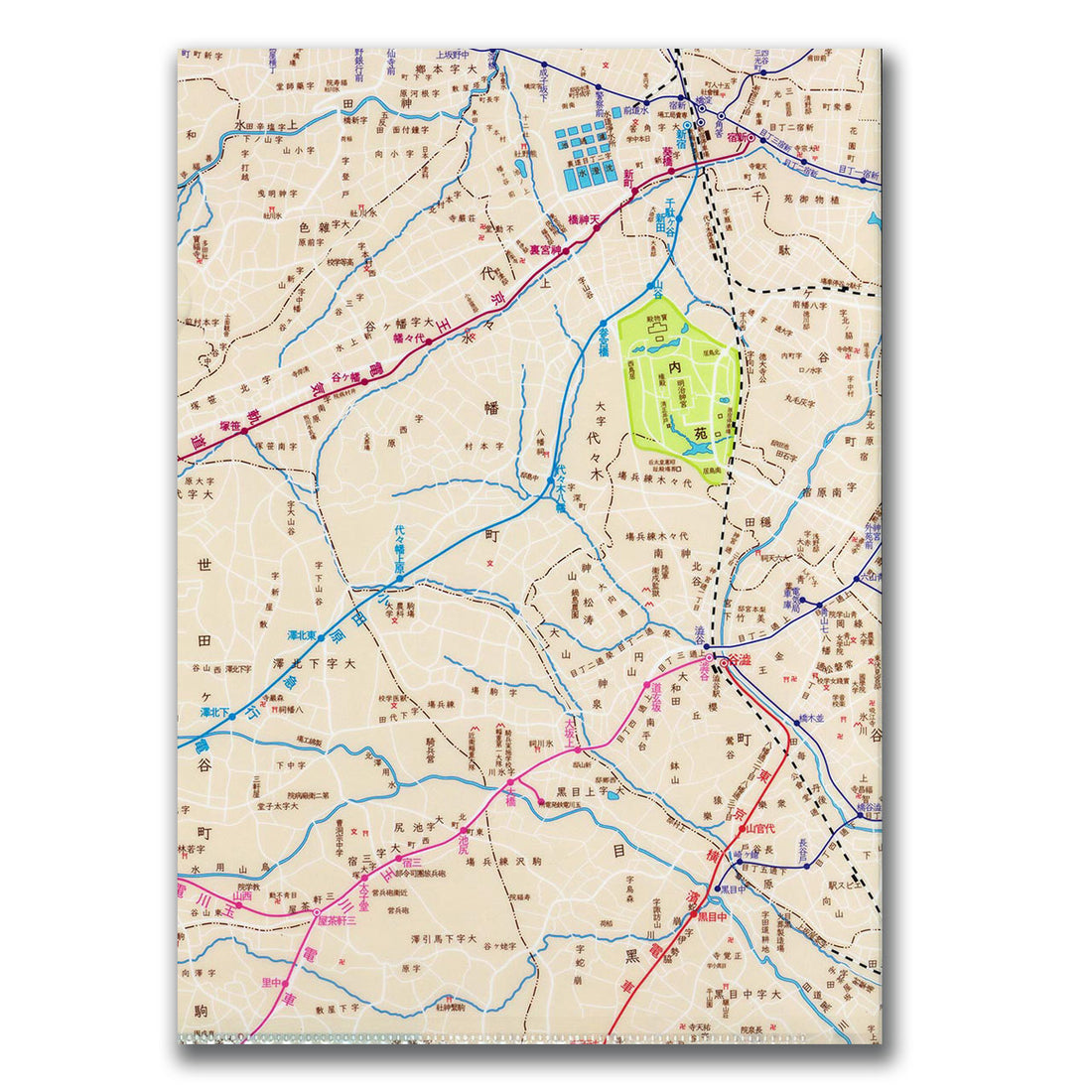 『東京1929年デザインマップ』クリアファイル【送料無料】