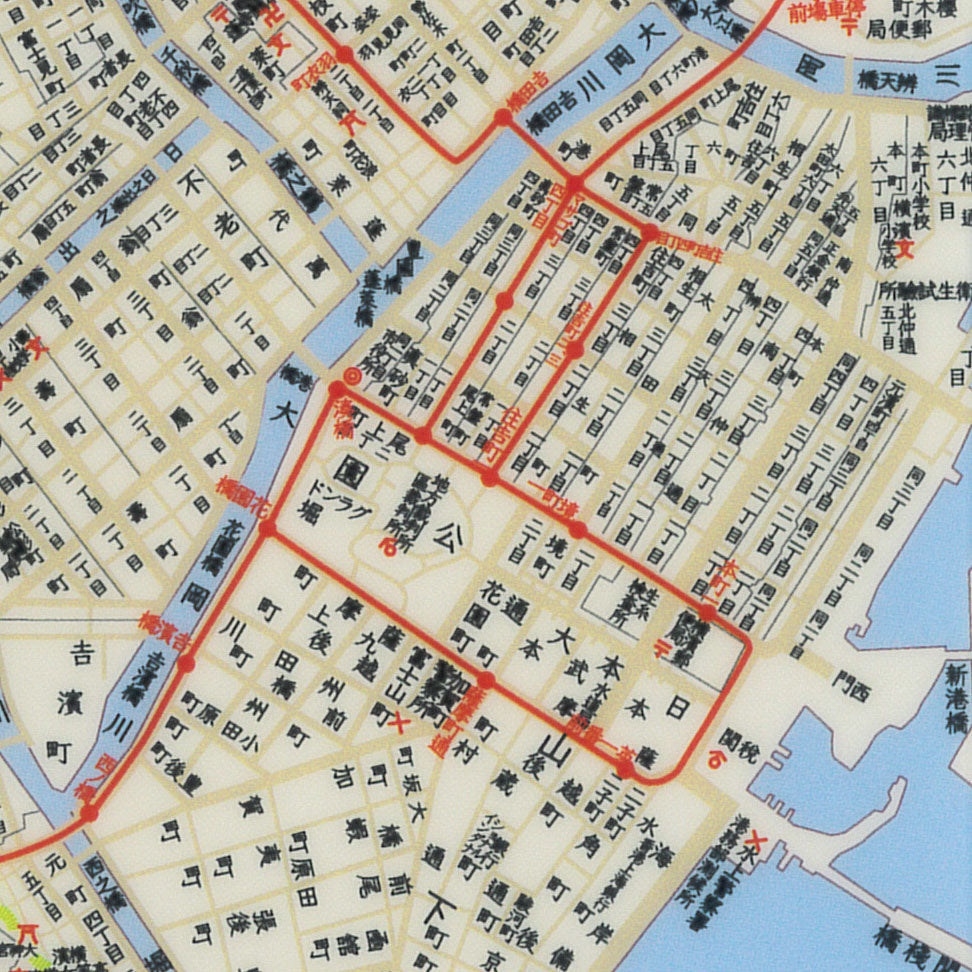 『横濱市全図1925(大正14)年』クリアファイル【送料無料】