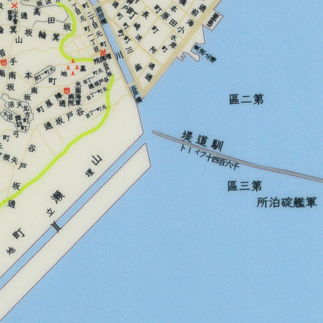 『横濱市全図1925(大正14)年』クリアファイル【送料無料】