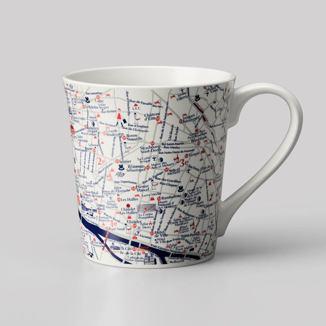 『パリデザインマップ』T型マップマグ
