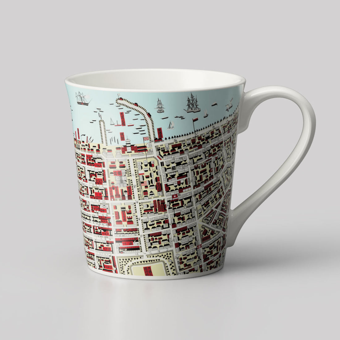 『横浜ハイカラ』T型マップマグ