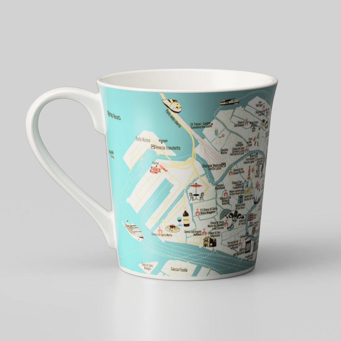 『ヴェネツィアデザインマップ』T型マップマグ