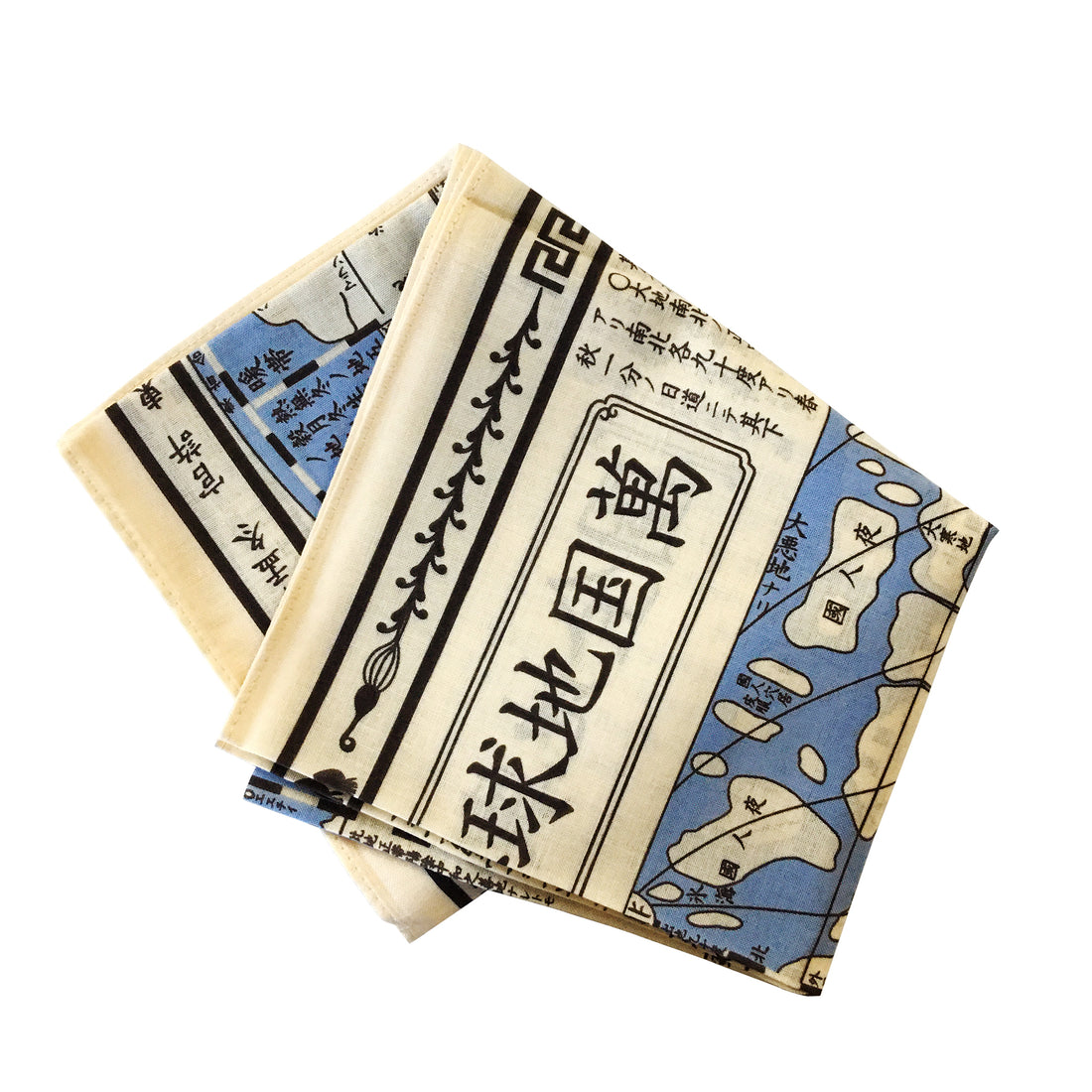 『萬国地球輿地全図』バンダナ【送料無料】