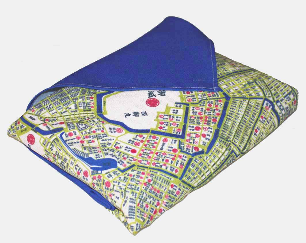 『江戸古地図』インテリア風呂敷【送料無料】