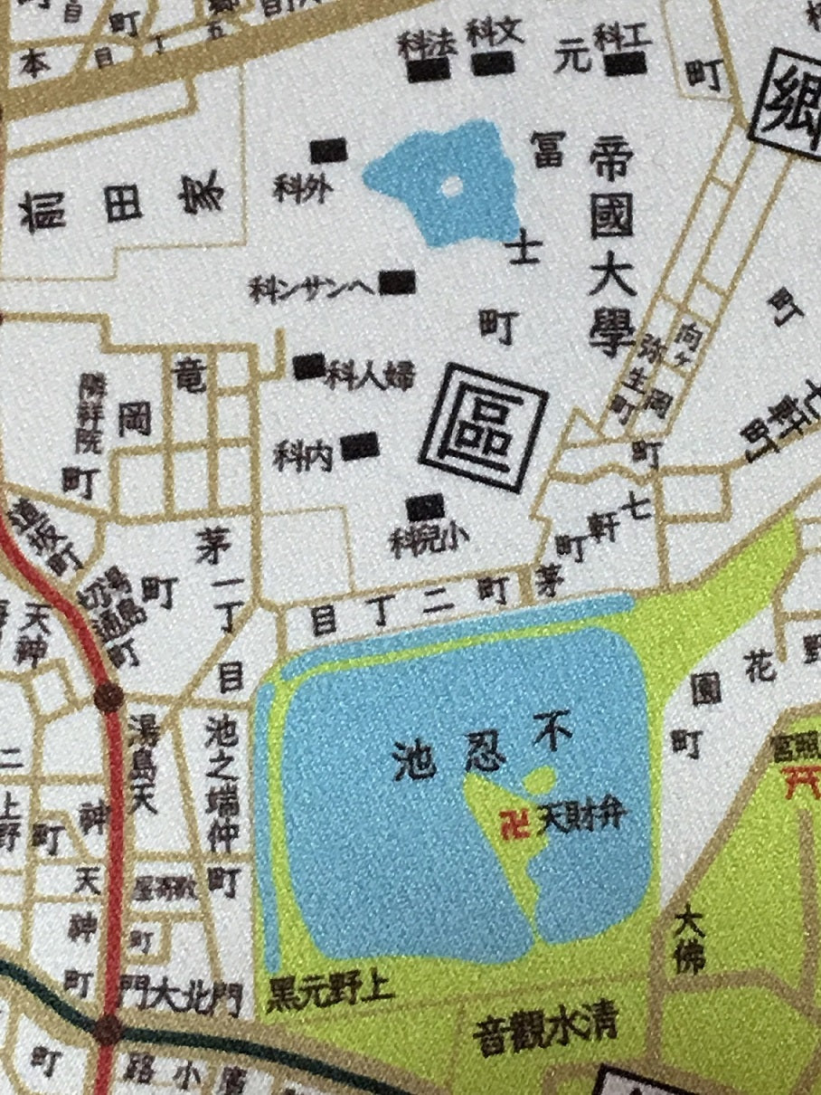 『東京1905デザインマップ』インテリア風呂敷【送料無料】