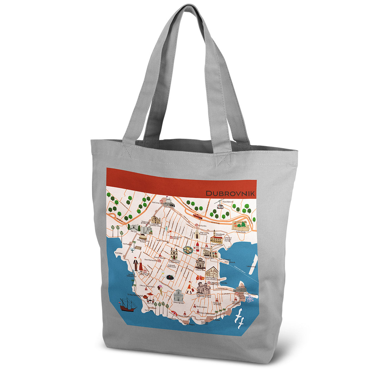 『ドゥブロヴニク』12オンスキャンバストートL【送料無料】