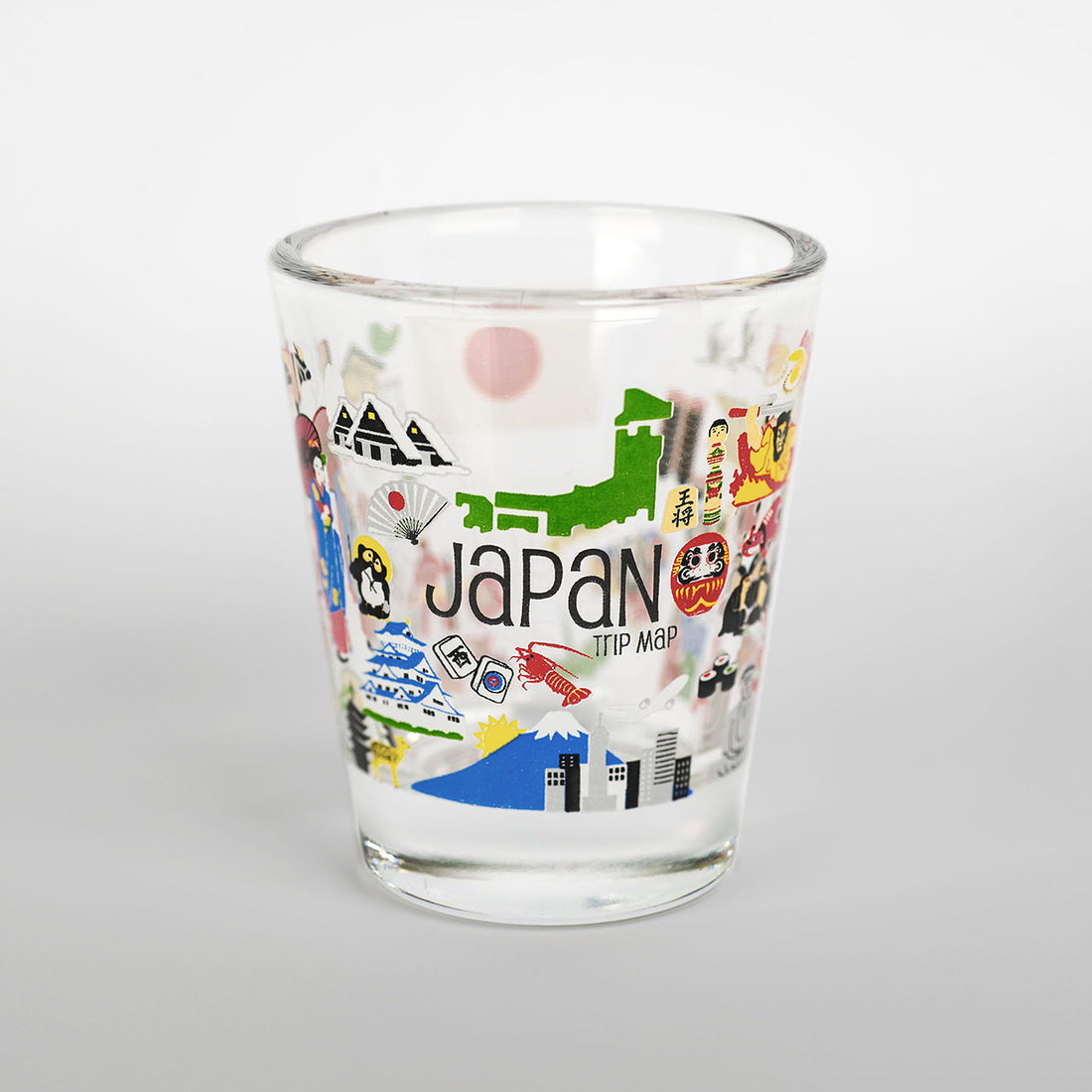 『日本名物マップ』ショットグラス