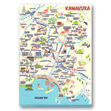 『鎌倉・江の島デザインマップ』クリアファイル【送料無料】