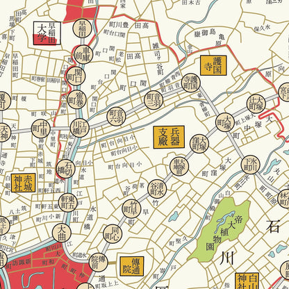 『関東大震災図1923年』ダブルポケット見開きクリアファイル【送料無料】