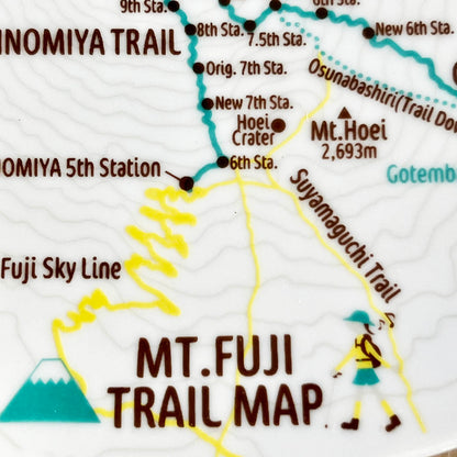 『富士山トレイルマップ』プレート