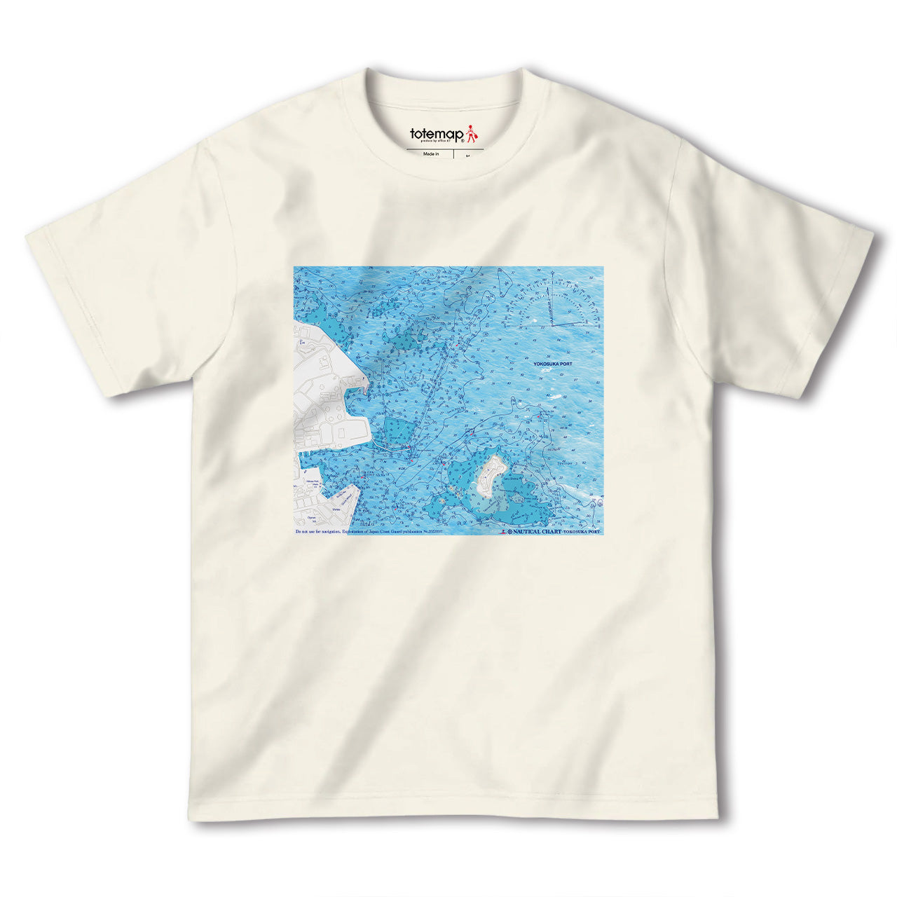 『横須賀港海図』半袖Tシャツ【送料無料】