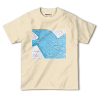 『東京港海図』半袖Tシャツ【送料無料】