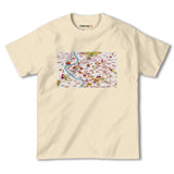 『ローマ（Roma）海外地図』半袖Tシャツ【送料無料】