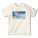 『バンクーバー（Vancouver）海外地図』半袖Tシャツ【送料無料】