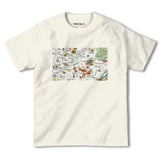 『ミュンヘン（Munchen）海外地図』半袖Tシャツ【送料無料】