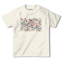 『フィレンツェ
(Firenze)海外地図』半袖Tシャツ【送料無料】