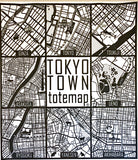 『Tokyo town』totemap【送料無料】（WHITE）